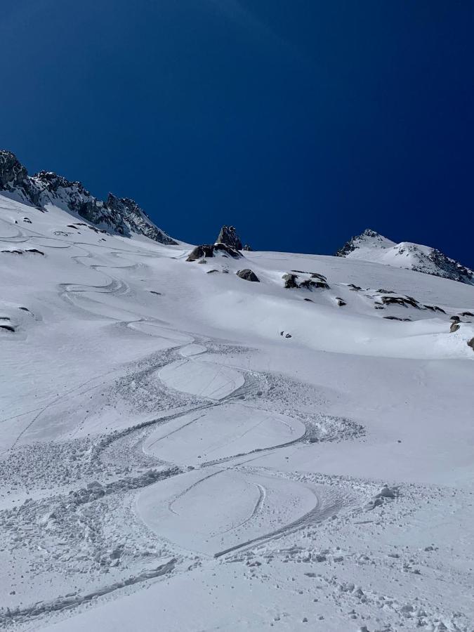 Appartement avec jacuzzi dans chalet privé, grande terrasse, parking gratuit Les Houches Buitenkant foto